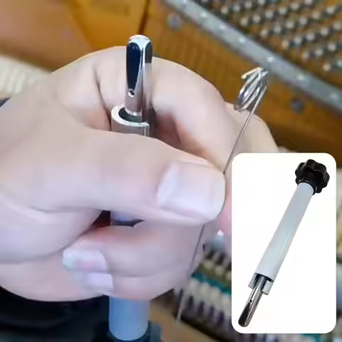 Professional Piano String Winder Durable Tuning Pin Tool Piano Accessories Kit for Grand Upright Pia
