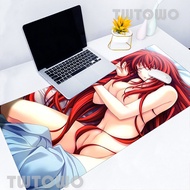 Mousepad Custom XXL Home Desk Mats MousePads Sexy Anime Girl High School Dxd Natural Rubber Anti-sli