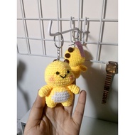 GANTUNGAN CROCHET NAILONG CUTE NAILONG KEYCHAIN/ NAILONG KNITTED/ // nailongKeychain / amigurumi nai