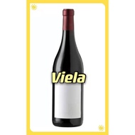 De Wine Hub: Viela Red Merlot Bottle (Glassware)