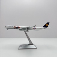 YY Wings 1/400 D-AIHF/D-AIHK Hensa Airlines A340-600 Alloy Airliner Model