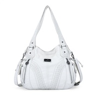 Angel Kiss Retro Messenger Bag - Large Capacity for Work & Travel