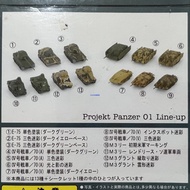 Frame Air Wars No. 1/144 E75 Tiger King/No. 4 Annihilation Vehicle/M3 Grant Lee Tank Finished Model 