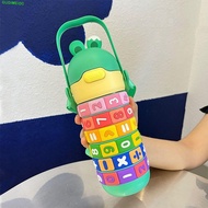 OUDIMEIDC Insulated Water Bottle, Digital Puzzle Anti-fall Stainless Steel Tumbler, Insulated Bottle