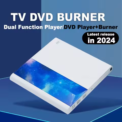 External DVD Drive HDMI 3.0 USB Burner Optical Drive Portable DVD CD ROM Writer , TV Burner/Computer