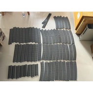 [Orphan] Japan KTM HO Scale 1 87 Metal Train Track Model, 35 Curved Tracks Plus Luji, 18 Long Straig