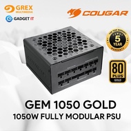 COUGAR GEM 1050 1050W 80+ GOLD FULLY MODULAR POWER SUPPLY | 1000W PSU | GREX MULTIMEDIA