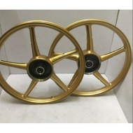 SPORT RIM RCB SP522 💯 % ORIGINAL EX5 DREAM/WAVE100 (GOLD/MATT BLACK)