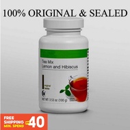 [RM30-OFF][Free Spoon] Herbalife Tea Mix Lemon with Hibiscus Teamix 102G (100% Original from Herbalife)