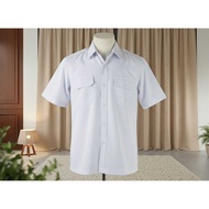 White Civil Servant Uniform for Men PDH Uniform/ ASN Uniform/ White Civil Servant Uniform/