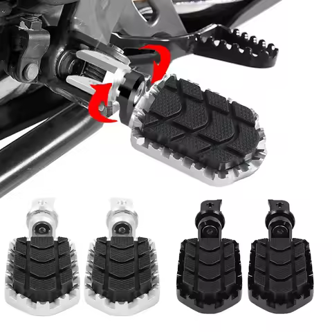 Adjustable Footrest Foot Pegs Wide Footpeg For Honda CB400 CB250 HORNET 250 CB600F CBR600F CBR600 CB