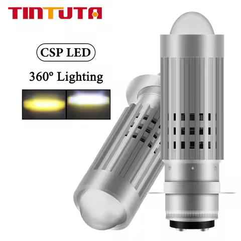 1X H6 P15D Led Moto H6M LED Motorcycle Headlight Bulbs Lens White Yellow Lamp Fog Lamp Motorcycle He