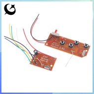 [FIREFLY1] 2.4G 4CH RC Remote Control 27MHz Circuit PCB Transmitter Receiver Board with Antenna Radi