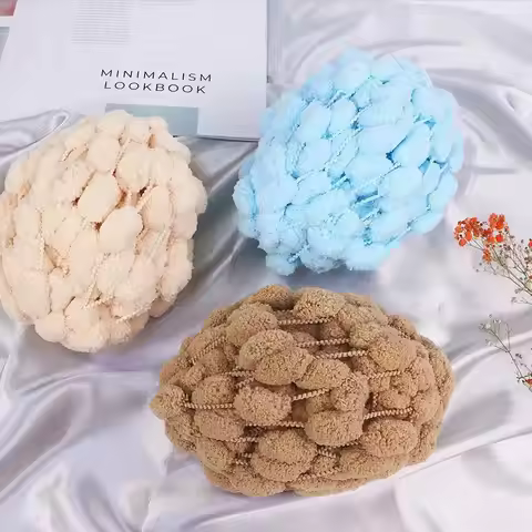 1Pc 130g Rainbow Ball Yarn Colorful Pom Pom polyester Yarn for Knitting Blanket Cushion Line crochet