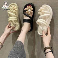 Cute Sandals Flower Decoration Strap Cafe Lovers Must Have It. Wear It And Look Cute. T232