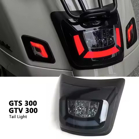 For Vespa GTS300 GTS GTV 300 2023 2024 Motorcycle Accessorie LED Light Rear Brake Signal Tail Light 