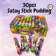 KHY Satay Stick Pudding Jelly Stick with Fruit Flavours (Apple / Strawberry / Grape) Satay Pudding S
