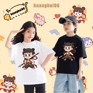 the movie nezha2 tshirt fashion printing T-shirt for children unisex tshirt 100-150cm #NZ001