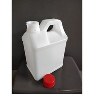 [New] Bottle/Tong 2 Liter / 3 Liter / 5 Liter / 10 Liter HDPE Nature Jerry Can Plastic Water Bottle