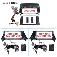 Variety Frame Set Suitable for 07-13 BMW/BMW X5 X6 E70 E71 E72 Large Screen Navigation Frame Line Hi