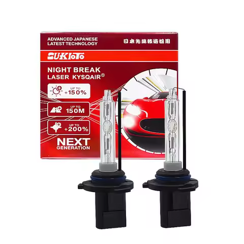 1 Pair SUKIOTO GENUINE H1 H7 H8 H9 H11 9005 HB3 9006 HB4 D2H 55W HID AC Xenon Bulb 12V Car Headlight