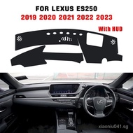 For Lexus ES250 2019 2020 2021 2022 2023 Leather Dashmat Dashboard Cover Mat Carpet Car-Styling accessories QQZ5