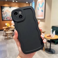 BLACK WAVE CASE FOR OPPO A60 A58 A78 A17K A18 A5S A16K A77S A54 RENO 4 4F 5 6 7 7Z 8 8T 8Z ETC.