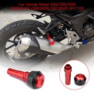 Motorcycle Frame Exhaust Anti-Fall Sliders Crash Protection For Honda Rebel 250 300 500 1100 CB350 R