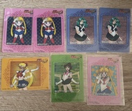 日本版Sailor Moon美少女戰士透明卡 美少女戰士收藏卡 中古