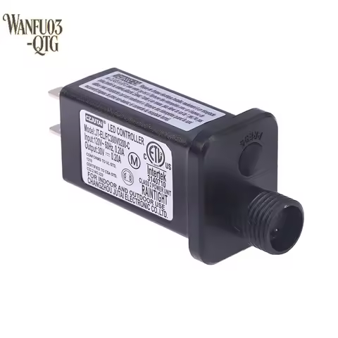 AC 120V To 30VDC 6W 8 Functional SELV LED Lamp Driver US Plug Switch Adapter IP44 Waterproof Laser L