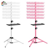 [chulisia] Braiding Hair Rack Stand Flexible for Hairstylists Hair Extension Holder for Braiding Hai