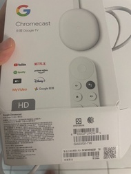 Google Chromecast 支援 Google TV HD 電視盒 HD版本