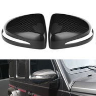 sweetfree Dry Carbon Fiber Rearview Mirror Cover Cap Car Refitting Fit for MERCEDES Benz GClass G500