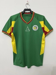02 World Cup Senegal Vintage Old Jersey Diouf Cisse Old Football Uniform Titleist style