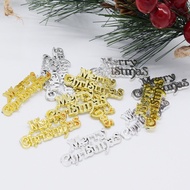 [Taiwan Shipment] Christmas Letter Plate Capital English Letters Christmas Day Gift Decoration Acces