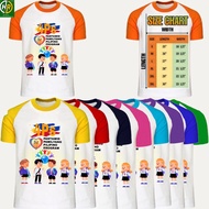 4P'S (Design 5)Sublimation Raglan T-shirts
