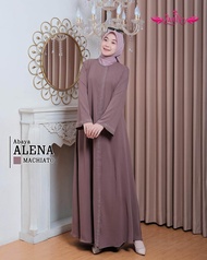 allena dress bahan marina Ld 110  Pb 140 ori zahin
