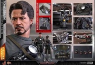全新 Hot toys Hottoys Avengers Ironman Tony Stark Mech Test Deluxe with bonus part 豪華特別版 MMS582B MMS58