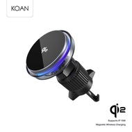 Choetech Qi2 MagLeap Car Wireless charger 15W- Black