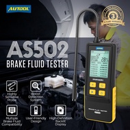 AUTOOL AS502 Automotive Brake Fluid Tester Oil Liquid Quality Water Content Brake Oil Tester for Car