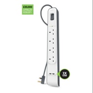 Belkin 4 Plug extension surge with 2 usb charging port