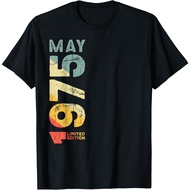 Retro Vintage May 1975 Year 1975 Vintage 1975 Since 1975 T-Shirt