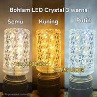 CAHAYA 10 Watt E14/E27 3 Light LED Decorative Light Bulb Acrylic Crystal