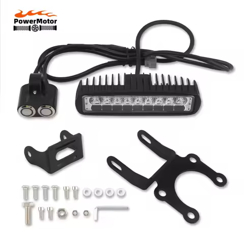 for Surron Light Bee Motorcycle Front Headlight Switch with Bracket Plug Motocross Parts for SURRON 