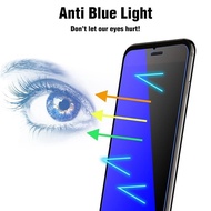 Full Glue FULL COVER ANTI Scratch VIVO Y27 4G Y27 5G Y100 5G Y17S TEMPERED GLASS BLUE LIGHT