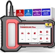 THINKCAR Thinkscan Plus S4 OBD2 Auto Scanner ECM TCM ABS SRS BCM System ABS SRS DPF Reset Function C