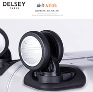 ((In Pillow) French Ambassador Wheel Accessories Trolley Case Caster DeLos Luggage Combination Lock 