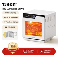 TJean LumiBake S1 Pro 18L Steam Oven I Visual Color Display I 8 Major Basic Modes I 47 Function Menu