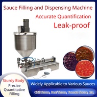 Toothpaste Paste Automatic Quantitative Filling machine Beef sauce Sesame paste Stirring Canning mac