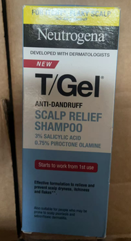✯in stock UK Neutrogena TGel Neutrogena Coal Tar Antipruritic and Dandruff Shampoo 250ML Salicylic A